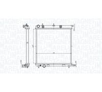 MAGNETI MARELLI 350213819000 Engine radiator