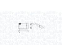 MAGNETI MARELLI 350218477000 Heater matrix