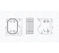 MAGNETI MARELLI 350300000500 Engine oil cooler