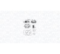MAGNETI MARELLI 350300002600 Engine oil cooler