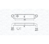 MAGNETI MARELLI 351319204890 Intercooler