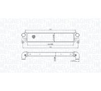 Fits MAGNETI MARELLI 351319205300 intercooler FIAT/SUZUKI SEDICI, SX4