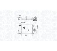 MAGNETI MARELLI 351319205390 Intercooler