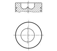 Fits MAHLE 009 86 01 piston complete Fiat ⭐UK Stock⭐