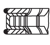 MAHLE 011 66 N0 Piston Ring Kit