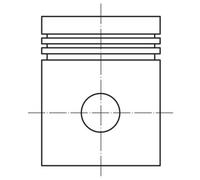 PISTON 013 58 00 STD FOR LCS/LCT 1.6L LSDA/ALSDLSFLSE 1.6L 4cyl