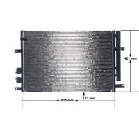 MAHLE AC 693 000S Air conditioning condenser