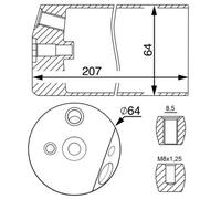 MAHLE AD 14 000S AC receiver drier