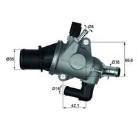 MAHLE ORIGINAL TI 163 88 Thermostat