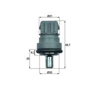 MAHLE TSE 1D Sensor, coolant temperature