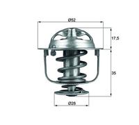 Thermostat TX 119 82D MAHLE for ROVER HONDA ACURA