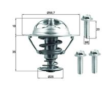 MAHLE TX 202 90D Thermostat