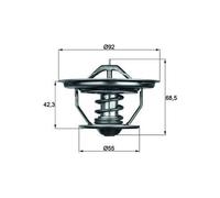 MAHLE TX 35 75 Thermostat