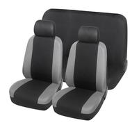 Fits MAMMOOTH MMT A048 247420 Seat Cover Black/Grey Front/Rear Seat c ⭐UK Stock⭐