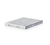 MANN-FILTER CUK 24 004 Cabin Air Filter - Pollen Filter with Activated Carbon - for Cars + Transporters