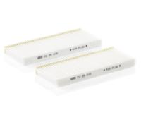Mann Filter Cabin Air Filter CU 25 010-2 - Particulate - Below Glove Compartment - For NISSAN NP300