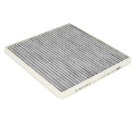 MANN-FILTER CUK 1828 Air Filter with Active Charcoal, 19.6 x 21.6 x 1.7 cm, Flat, Paper, 0.12 kg