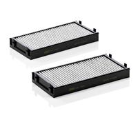MANN Filter CUK2941-2 Cabin Air Filter 34mm Height 293mm Length Fits BMW X5 X6