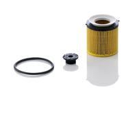 MANN-FILTER Oil Filter HU 8002 x KIT - 73mm OD/36mm ID/78mm H - for Cars & Transporters