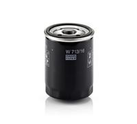 MANN-FILTER, W 713/16 Oil Filter | For Passenger Cars, Highest Filtration Performance, Engine Protection, High Quality Sealing, True OE Engineering