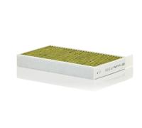 Cabin filter below the middle console Activated Carbon Filter with polyphenol