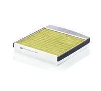 Cabin filter below the glove compartment Activated Carbon Filter with polyphenol