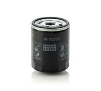 MANN-FILTER Oil filter Spin-on Filter W 712/73 Engine oil filter FORD,TOYOTA,MAZDA,Focus II Schrägheck (DA_, HCP, DP),MONDEO IV Turnier (BA7)