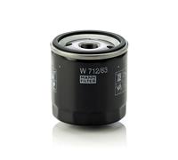 Fits MANN+HUMMEL W 712/83 OIL FILTER.TOYOTA CAMRY,CELICA UK Stock