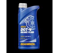 1L MANNOL BRAKE CLUTCH FLUID DOT4 SAE J 1703 FMVSS 116 DOT 4 ISO 4925