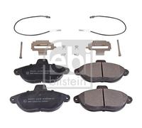 FITS MAZDA 121 II 1.3 16V BRAKE PAD SET, DISC BRAKE 16225 FEBI BILSTEIN