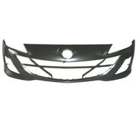 Fits Mazda 3 Front Bumper Primed Black Not Ts2 Tamura Sport 2009-2013