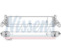 NISSENS 96485 Intercooler