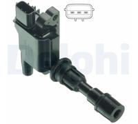 DELPHI Ignition coil GN10480