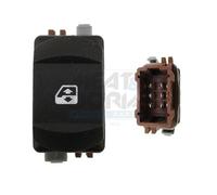 Window lift switch Left Front black 26111 MEAT & DORIA for RENAULT MEGANE II