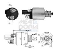 ✅Fits MEAT & DORIA MD46126 Solenoid Switch, starter MD46126 Starter ⭐UK Seller⭐