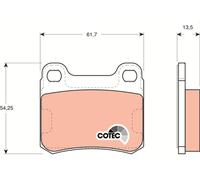 FITS MERCEDES-BENZ 190 E 1.8 BRAKE PAD SET, DISC BRAKE GDB294 TRW