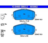 ATE 13.0460-3882.2 Brake pad set