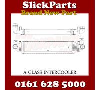 fits MERCEDES CLA INTERCOOLER CLA180 CLA200 CLA220 CLA250 C117 2013