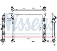 NISSENS 67188 Engine radiator