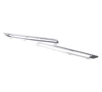 Mercedes GLE 15-18 Front Upper Grille Moulding Chrome Rh Right Drivers Offside