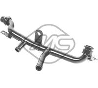 Cooling system pipe hose Outlet Metal 15080 Metalcaucho for AUDI SEAT