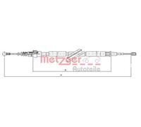 METZGER 10.7506 Handbrake cable