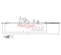 Fits METZGER 17.1081 HANDBRAKE CABLE ⭐UK Stock⭐