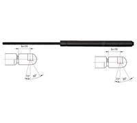 Metzger Autoteile Gas Spring 2110391 - Tailgate Strut, Boot/Cargo for Mitsubishi Colt VI, Mirage VI