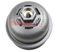Oil filter cover Plastic 2370077 METZGER for KIA HYUNDAI