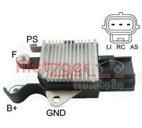 Metzger Autoteile Alternator Regulator 2390033 - Negative regulation - Fits Ford/Mazda/Volvo