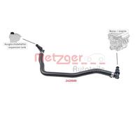 RADIATOR HOSE 2420686 FOR MERCEDES-BENZ M271.860/820 1.8L 4cyl