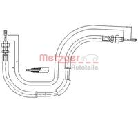 Fits METZGER AUTOTEILE 17.6105 Cable, parking brake