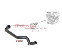 Fits METZGER AUTOTEILE 2420301 Radiator Hose