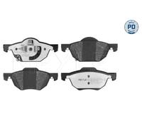 MEYLE 025 237 2017/PD Brake pad set